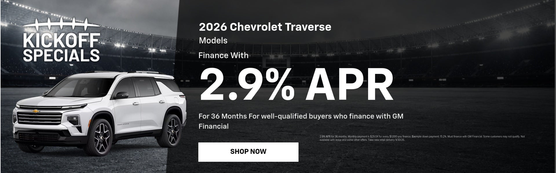 2026 Chevrolet Traverse